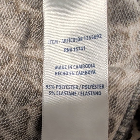 Splendid Leopard Print Women's Long Sleeve  Sweater - Picture 4 of 5